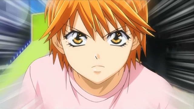 Kyoko Mogami orange hair fierce eyes skip beat