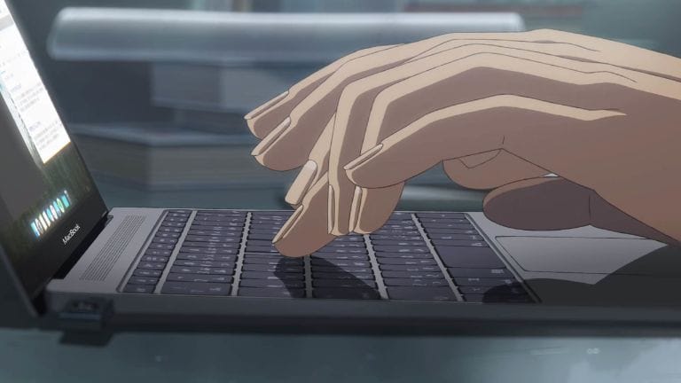 anime laptop macbook