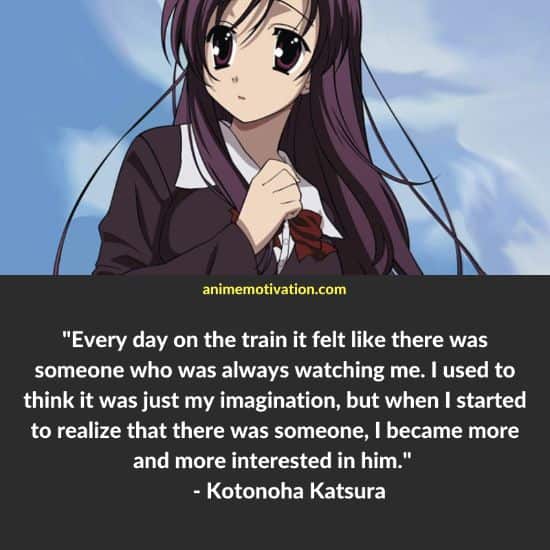 Kotonoha Katsura quotes school days 1