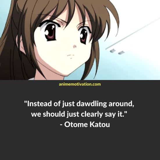 Otome Katou quotes school days