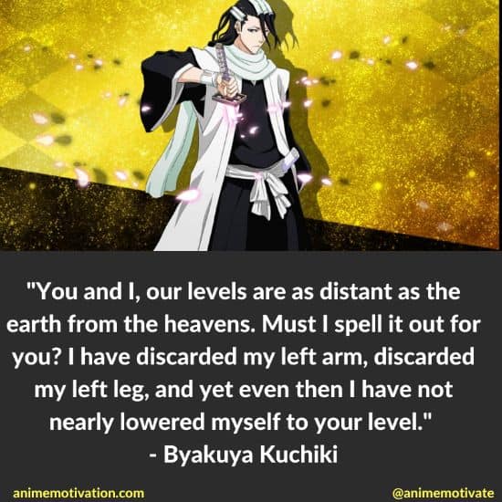 The Greatest List Of Byakuya Kuchiki Quotes For #Bleach Fans