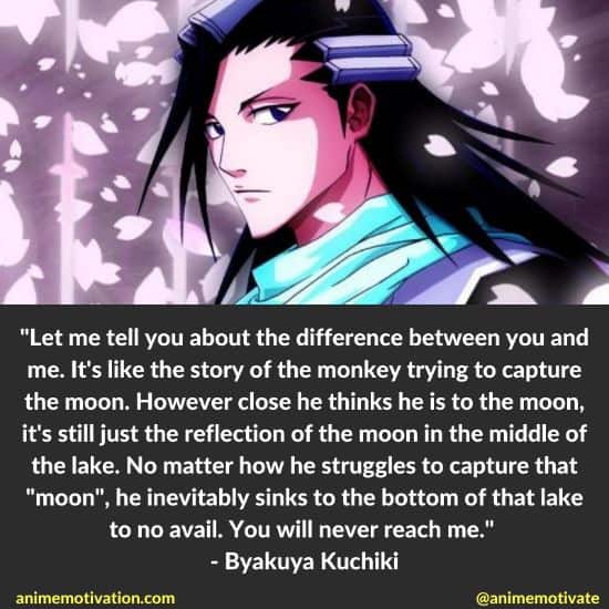 byakuya kuchiki quotes bleach 4