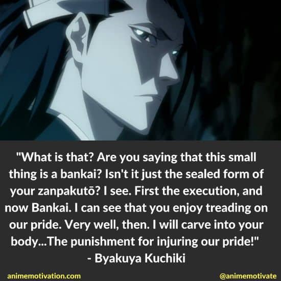 byakuya kuchiki quotes bleach 6