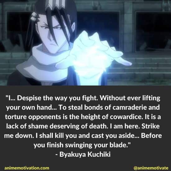 byakuya kuchiki quotes bleach 7