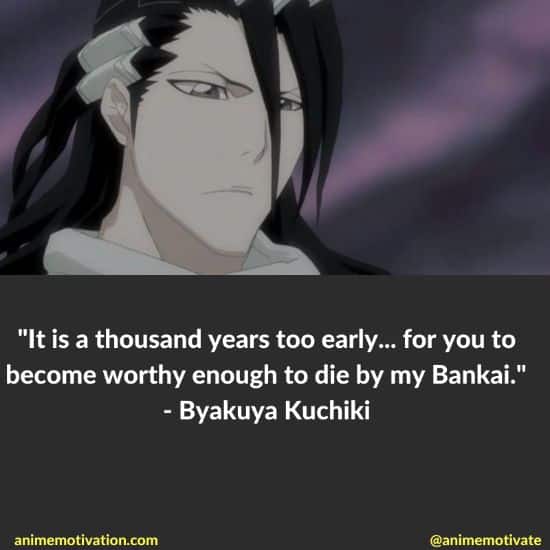byakuya kuchiki quotes bleach 8