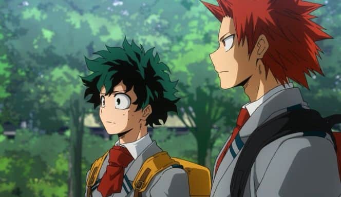 My Hero Academia Season 5 deku and red head