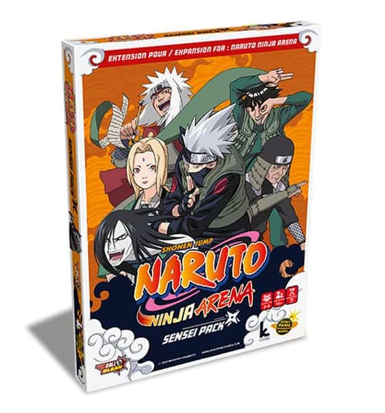 Naruto Ninja Arena Sensei Pack Expansion Game