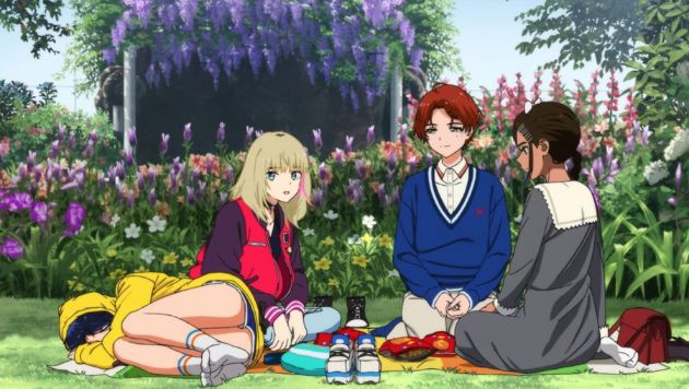 Wonder Egg Priority picnic anime screenshot