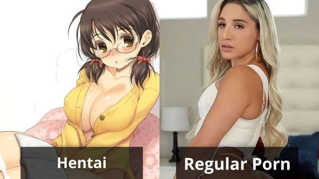 hentai girl vs regular porn star girl