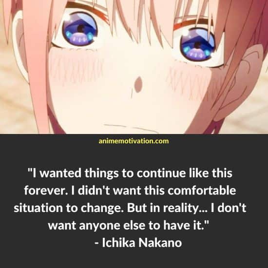 ichika nakano quotes anime 1