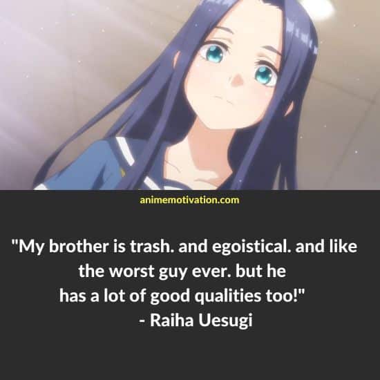 raiha uesugi quotes anime