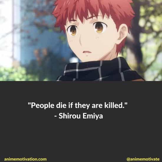 shirou emiya quotes fate stay night