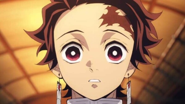 Tanjiro Surprised Face Demon Slayer Anime