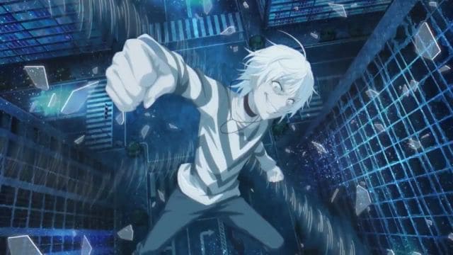 Accelerator punch pose anime