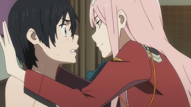 Darling In The Franxx zero two hiro moments anime