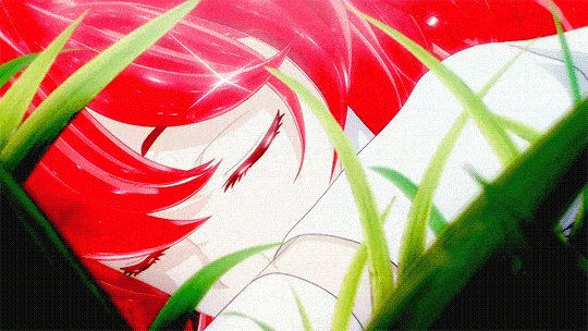 land of the lustrous gif anime beautiful visuals