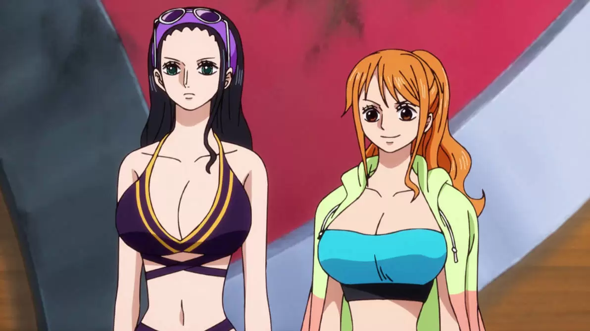 Nico Robin and Nami One Piece ep 896