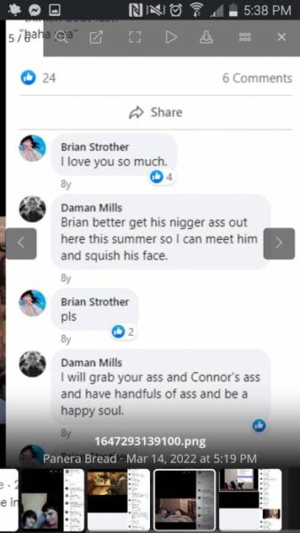 Daman Mills Racist Nigger Comments Facebook Voice Actor