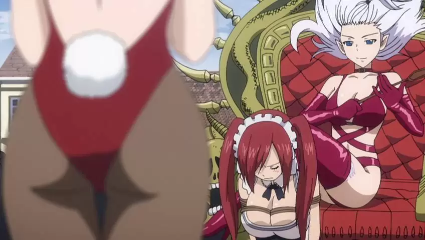 fairy tail booty sexy fanservice