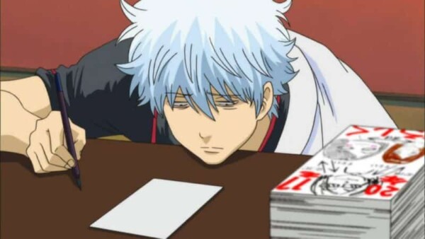 Gintoki Lazy Gintama Anime