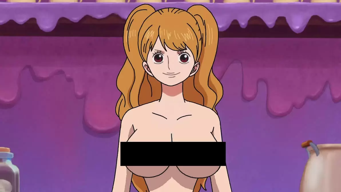 Charlotte pudding one piece nude filter hot