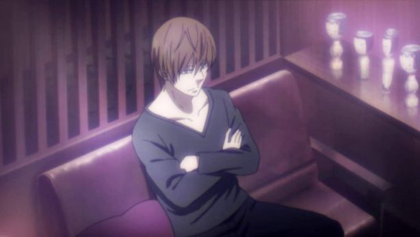 Light Yagami Death Note sitting down