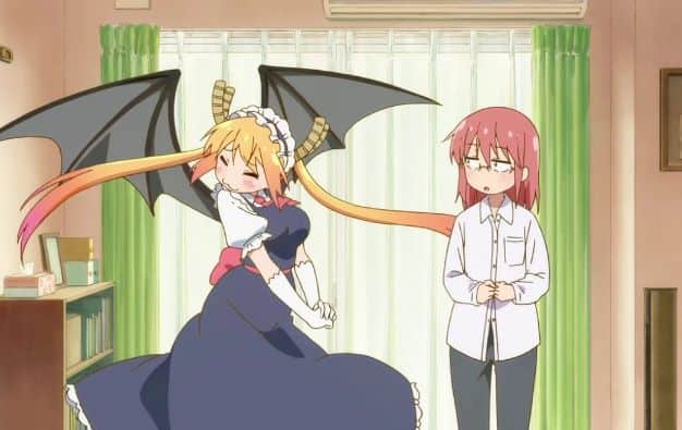 Miss Kobayashis Dragon Maid tohru wings