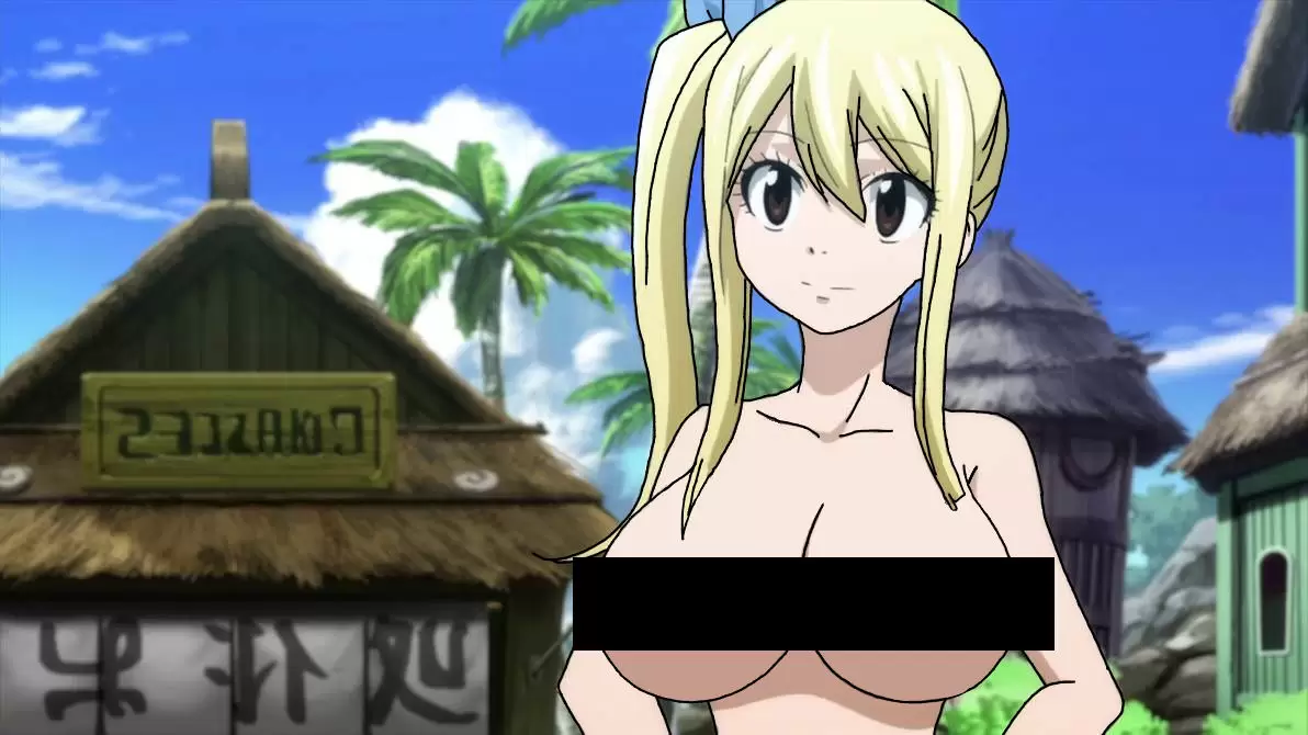 lucy fairy tail final series nude