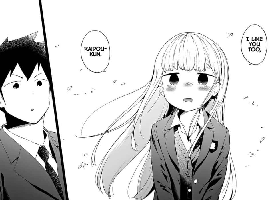 Aharen Is Indecipherable manga panel cute