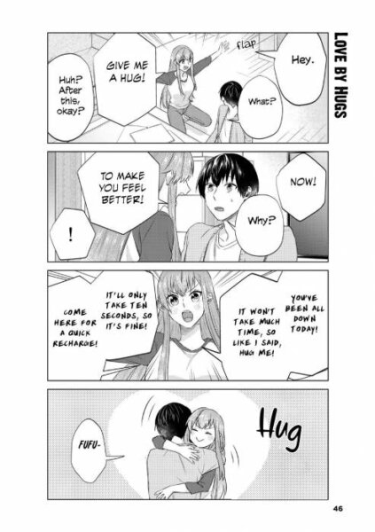 My Perfect Girlfriend hug manga cute