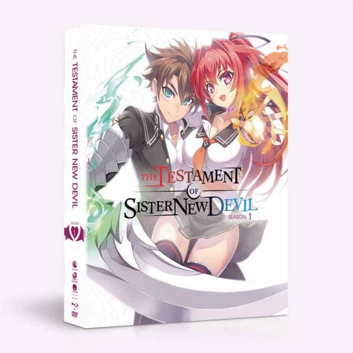 The Testament of Sister New Devil Season 1 + OVA Limited Edition Blu-Ray/DVD