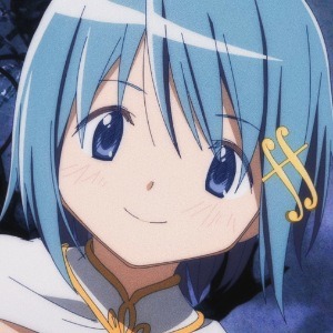 Sayaka Miki blue eyes