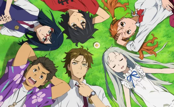 anime characters together anohana