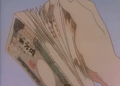 Anime Money Gif Counting