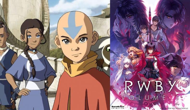 Avatar And Rwby Anime