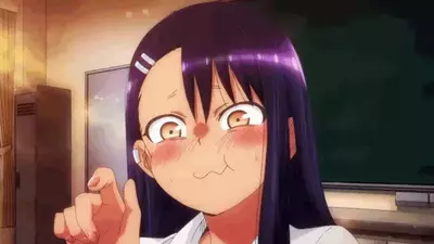Nagatoro Laughing Out Loud Pointing Finger