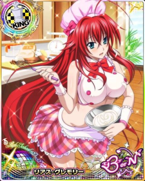 rias gremory cooking