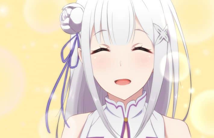 Emilia Cute Expression Re Zero