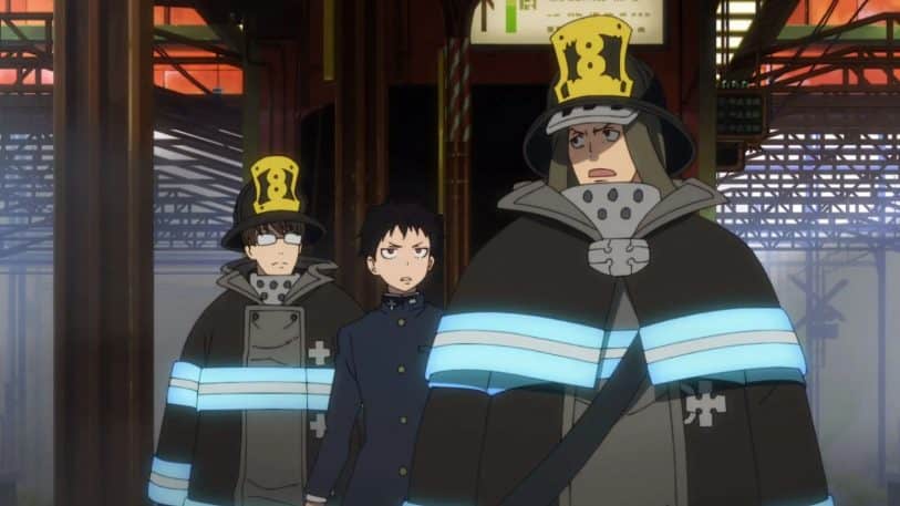 Fire Force Anime Series 8th Company
