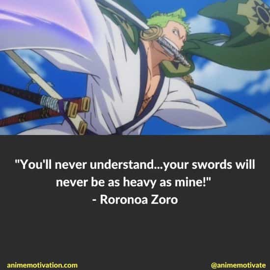 Roronoa Zoro Quotes One Piece (12)