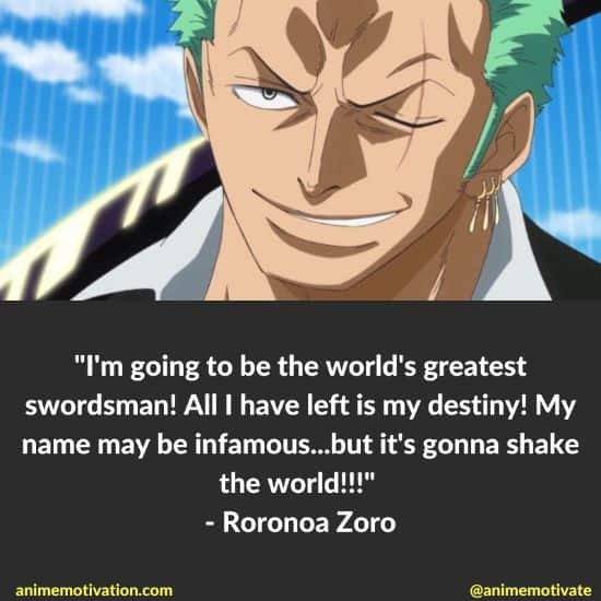 Roronoa Zoro Quotes One Piece (15)