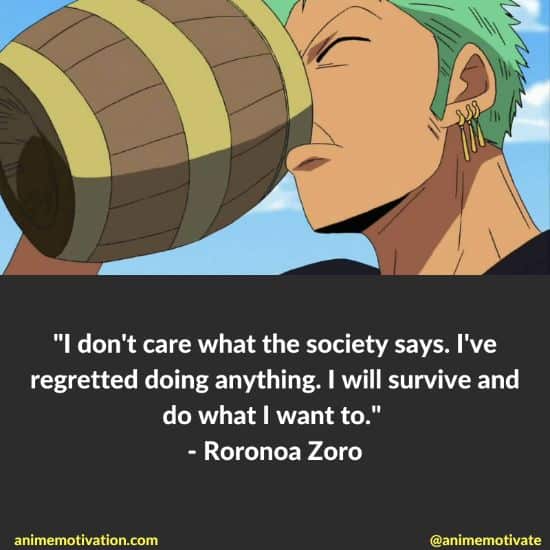 Roronoa Zoro Quotes One Piece (2)