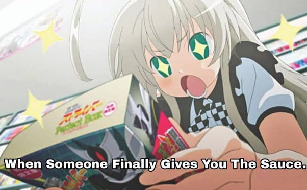 Sauce Anime Meme Funny Girl