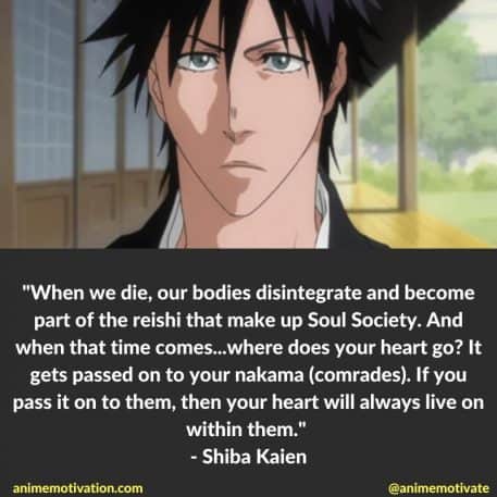 Shiba Kaien Quotes Bleach (7)