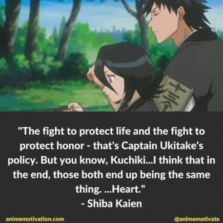 Shiba Kaien Quotes Bleach