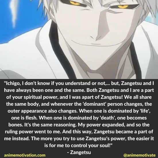 Zangetsu Quotes Bleach Anime (3)