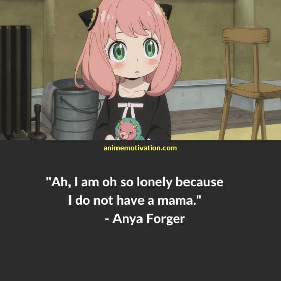 Anya forger quotes spy x family 3 | https://animemotivation.com/spy-x-family-quotes/