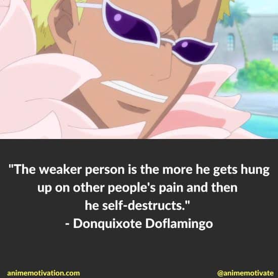 Donquixote Doflamingo quotes one piece 6