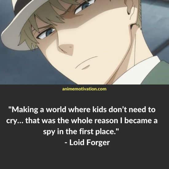 loid forger quotes spy x family 2