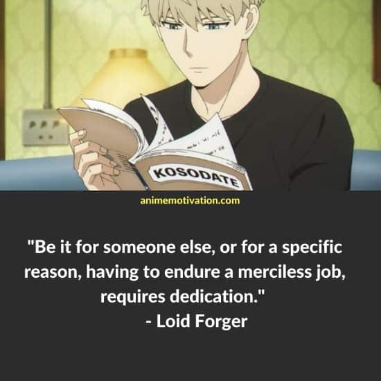 loid forger quotes spy x family 5 | https://animemotivation.com/spy-x-family-quotes/